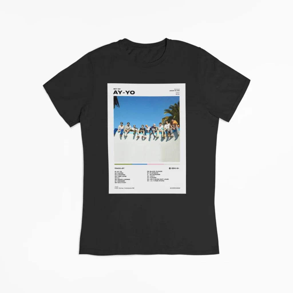 nct merchandise t-shirt
